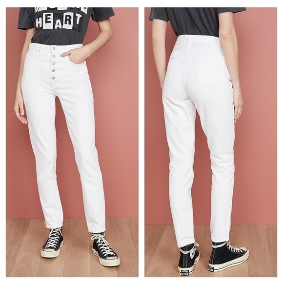Joe's x WeWoreWhat The Danielle High-Rise vintage straight Jeans 29 - Picture 1 of 16